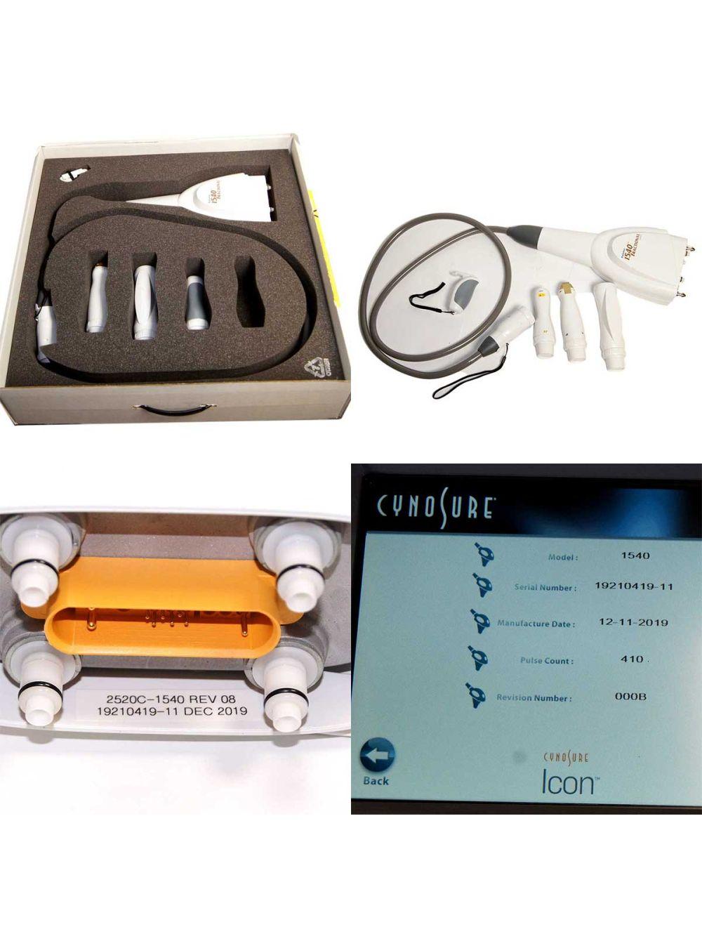 2019 Cynosure Icon IPL Laser System with 5 Handpieces 1540 MaxG MaxR 1064+ MaxYs Cynosure