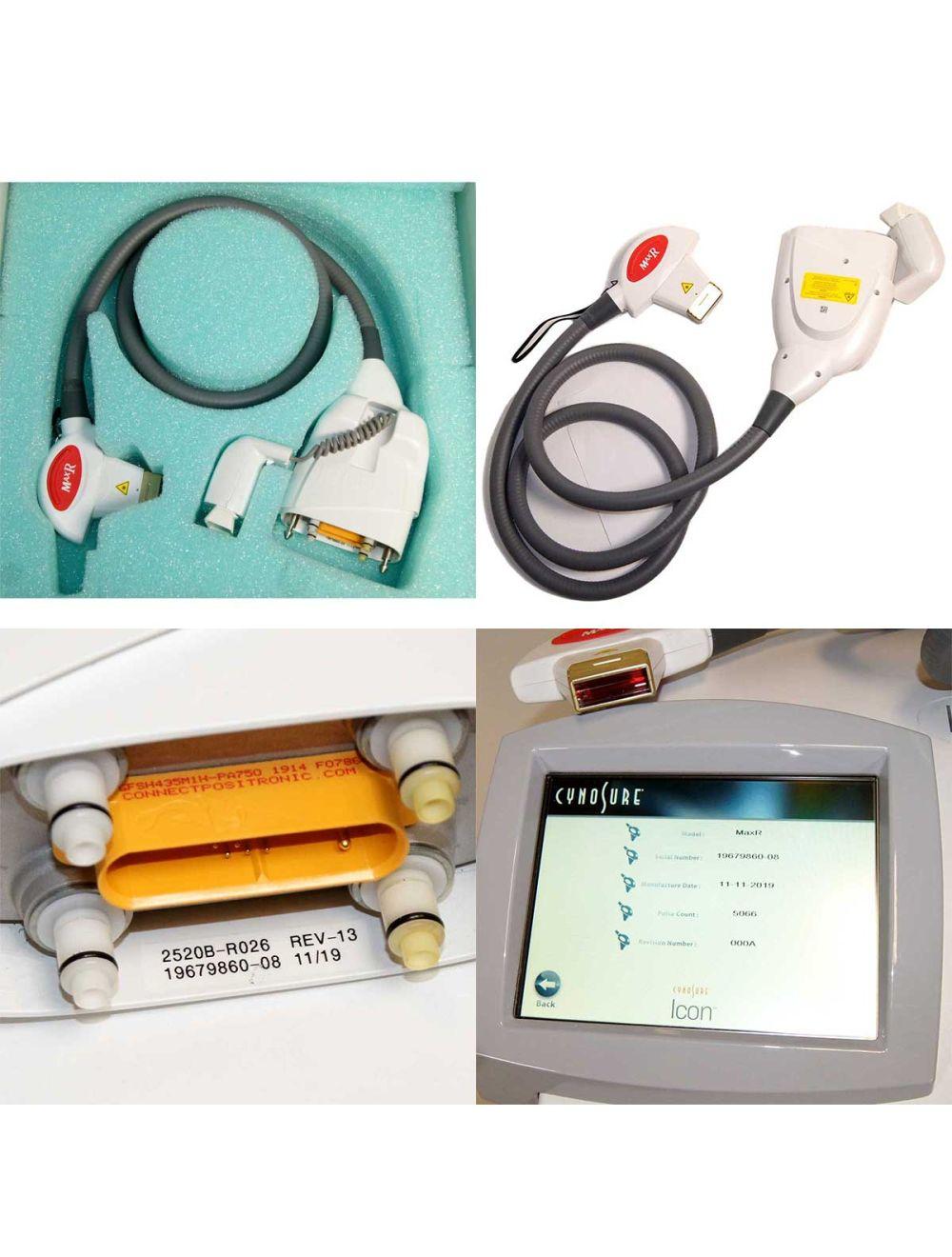 2019 Cynosure Icon IPL Laser System with 5 Handpieces 1540 MaxG MaxR 1064+ MaxYs Cynosure