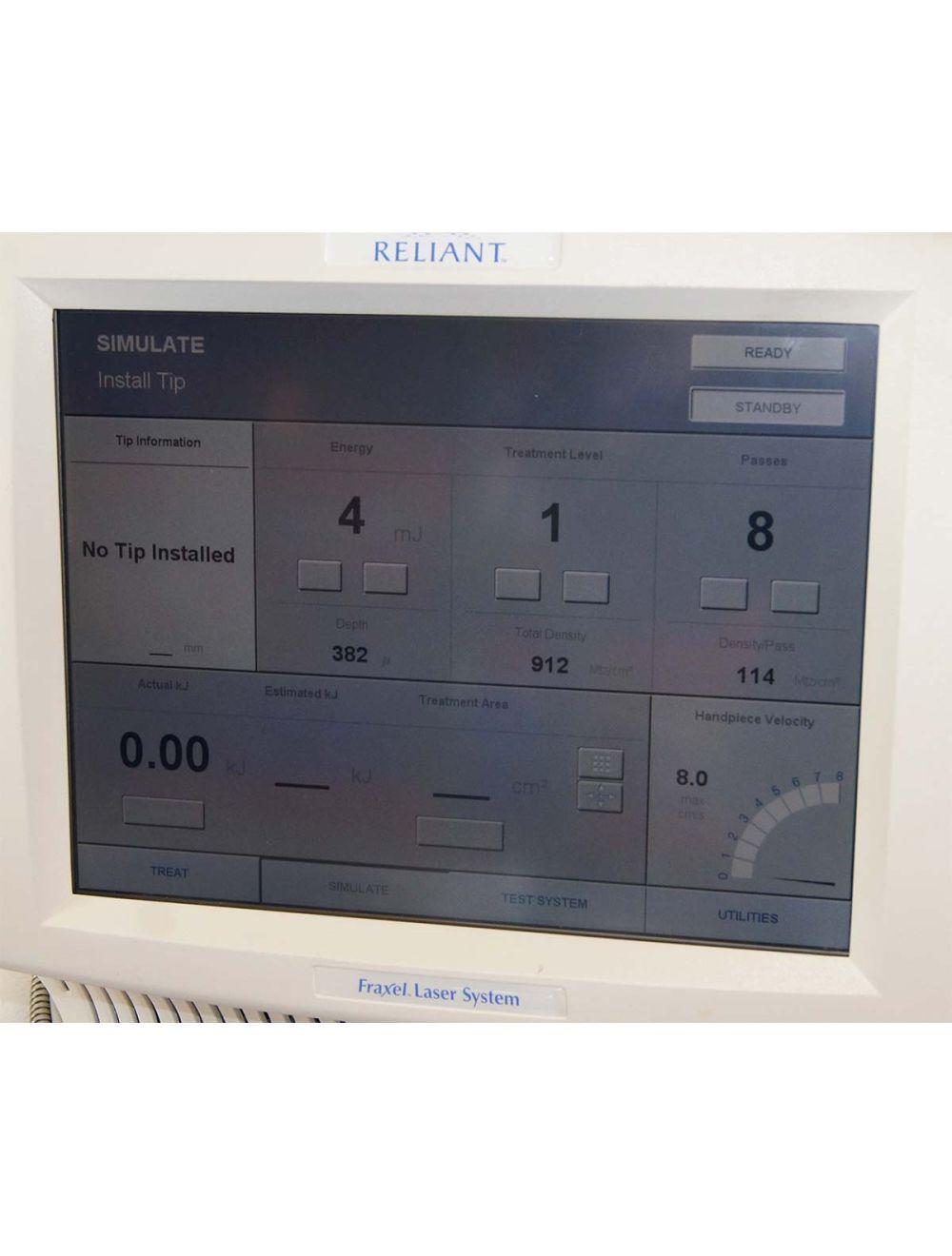 2006 Fraxel SR 1500 Reliant Fractional Laser 1500nm Tabletop System Skin Repair Sol International Medical