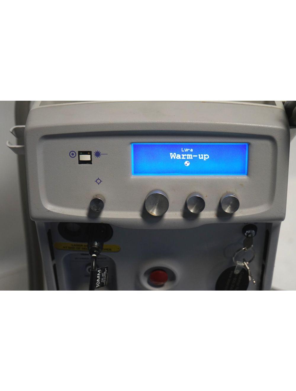 2001 Laserscope Lyra i Laser Nd Yag Hair Removal Skin Rejuvenation Vascular Sol International Medical