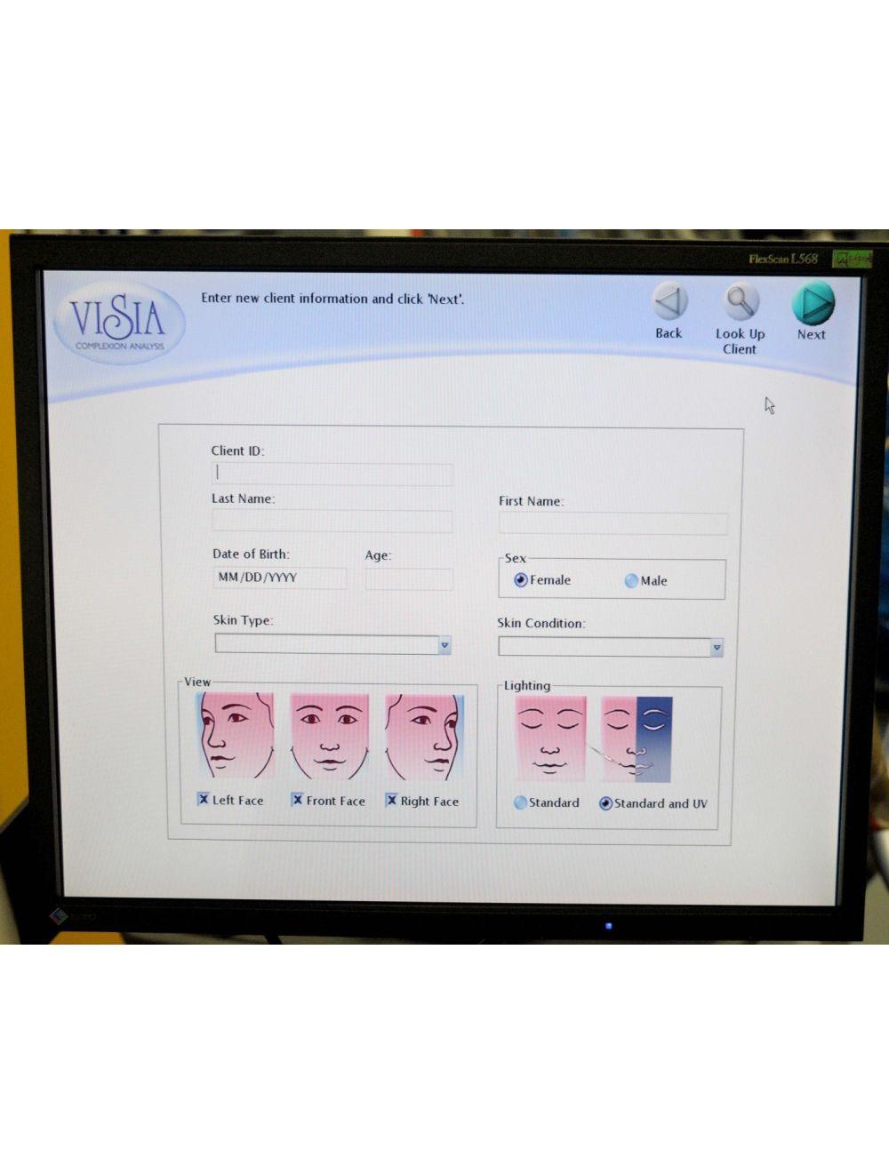 VISIA Facial Imaging System Canfield Scientific - Skin Care Complexion Analysis Sol International Medical