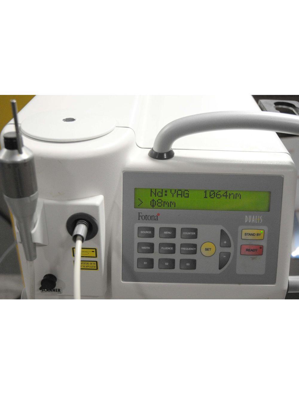2004 Fotona Dualis Nd:YAG Fidelis M001-9F 1064 nm Laser Acne Scar Hair Removal Fotona