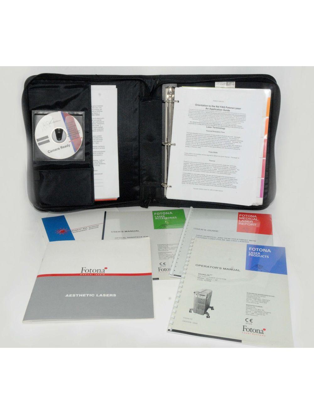 2004 Fotona Dualis Nd:YAG Fidelis M001-9F 1064 nm Laser Acne Scar Hair Removal Fotona