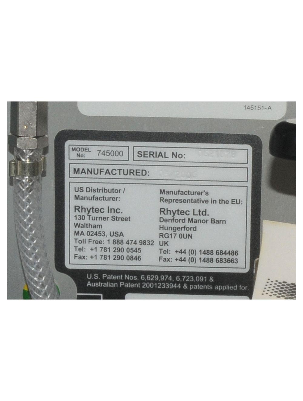2006 Rhytec Portrait PSR3 Plasma Skin Regeneration System Mod 745000 PSR 3 RF Sol International Medical