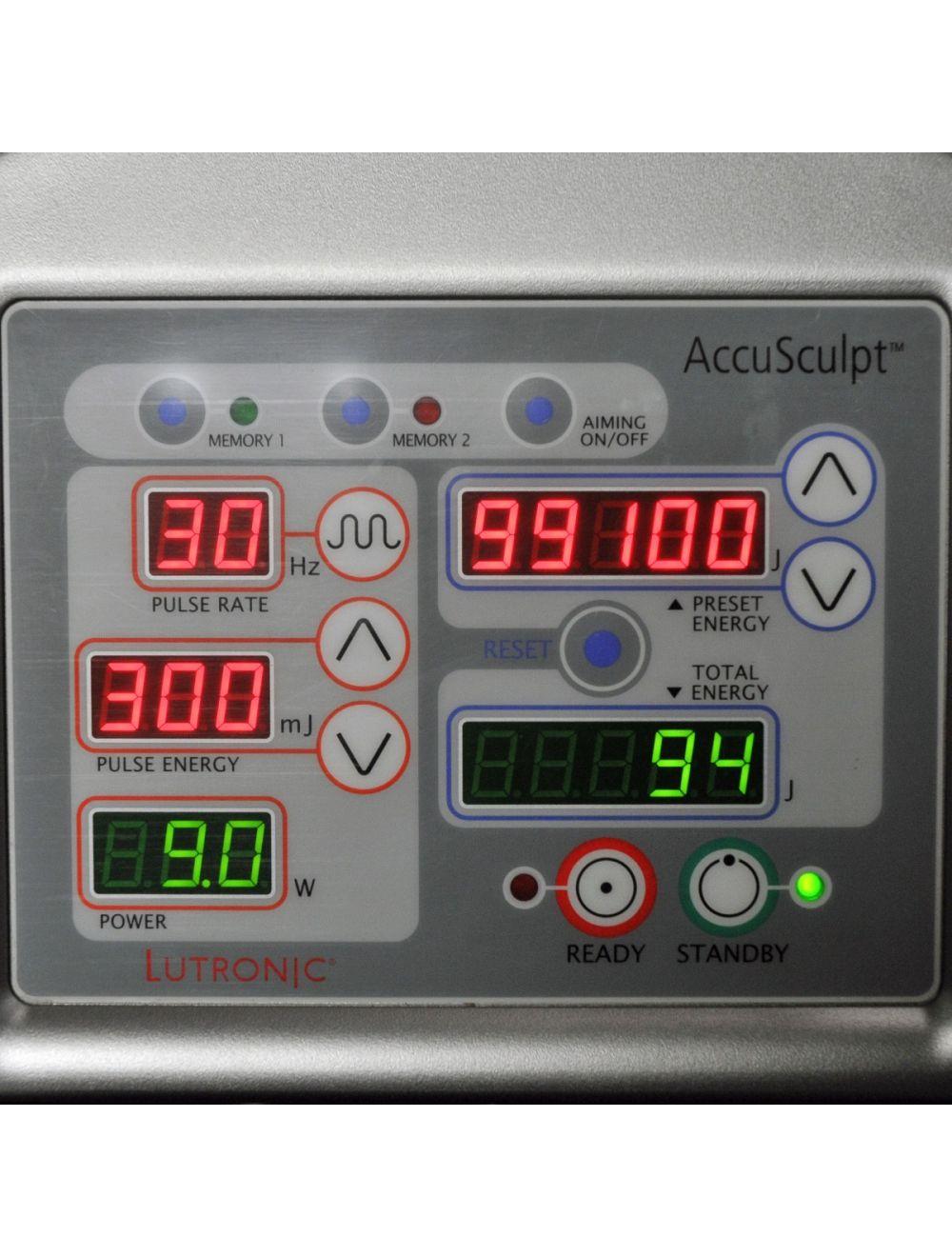 Lutronic ACCUSCULPT Nd YAG Laser 1444 nm Facial Body Contouring Shaping 2009 Lutronic
