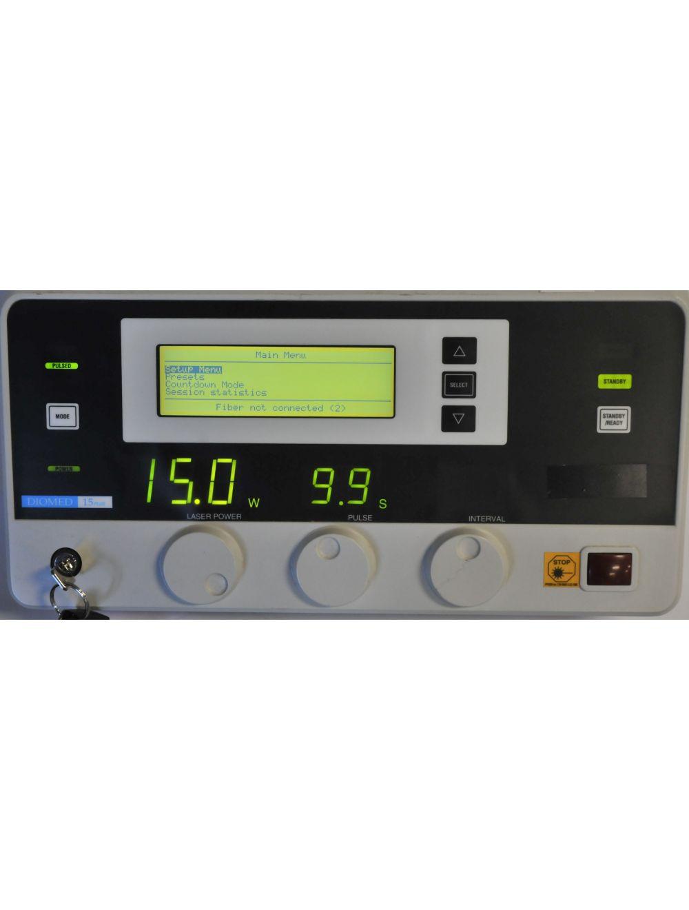 Diomed 15 Plus Diode Surgical Laser 15w AngioDynamics 810 nm ELVT Vascular 2005 Sol International Medical