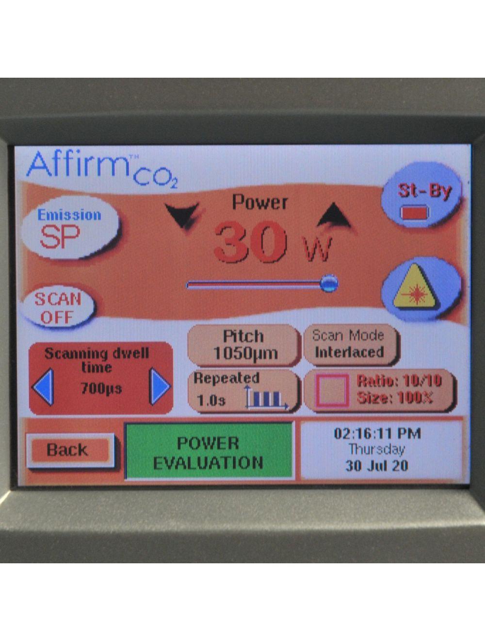 2009 Cynosure 30W Affirm CO2 Ablative Wrinkle Laser Skin Rejuvenation Tightening Cynosure