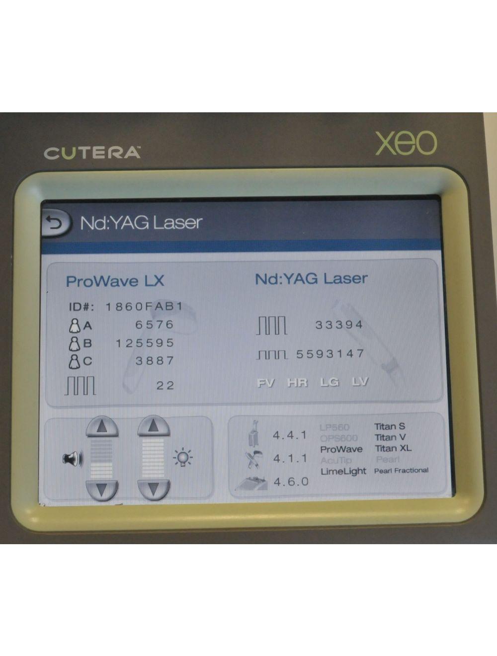 2008 Cutera XEO IPL Laser Nd YAG 1064 Prowave LX Limelight Hair Removal LOADED! Cutera