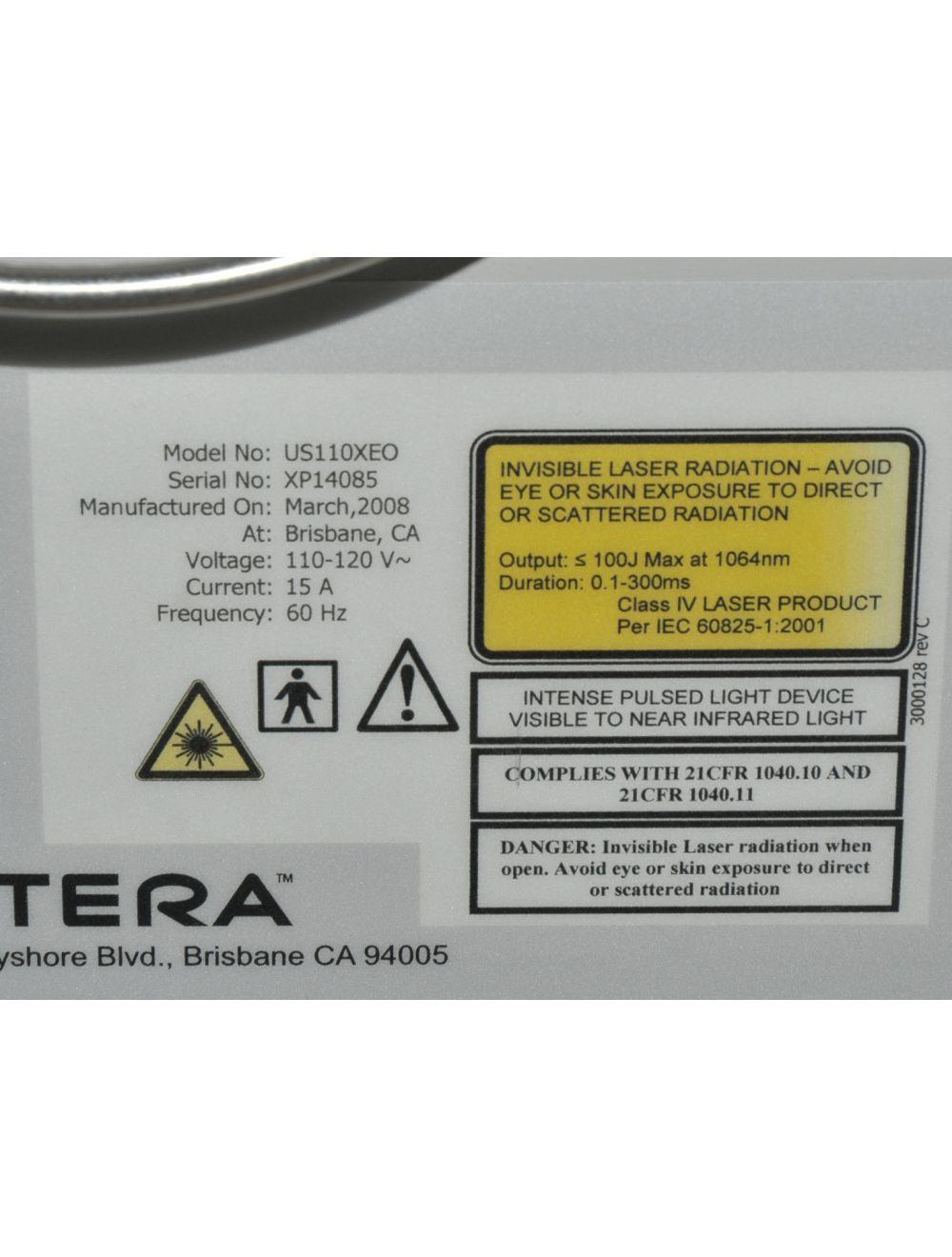 2008 Cutera XEO IPL Laser Nd YAG 1064 Prowave LX Limelight Hair Removal LOADED! Cutera