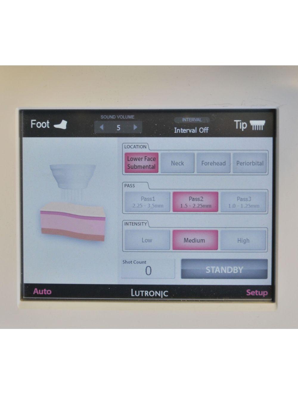 2018 Lutronic Infini Radiofrequency Fractional Microneedle Skin Rejuvenation RF Lutronic