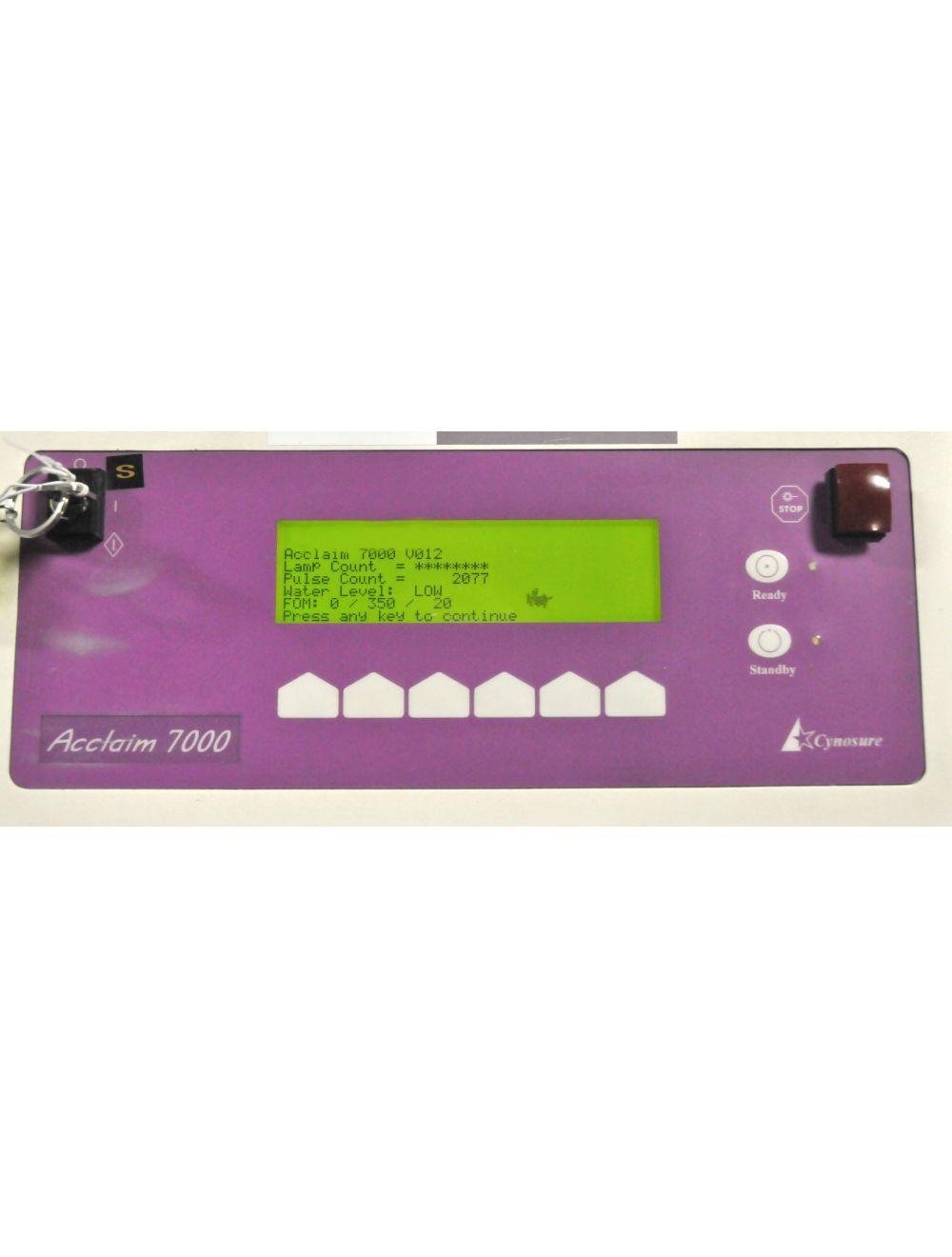 Cynosure Acclaim 7000 Laser 1064 Nd YAG Hair Removal Skin Rejuvenate Vascular Cynosure