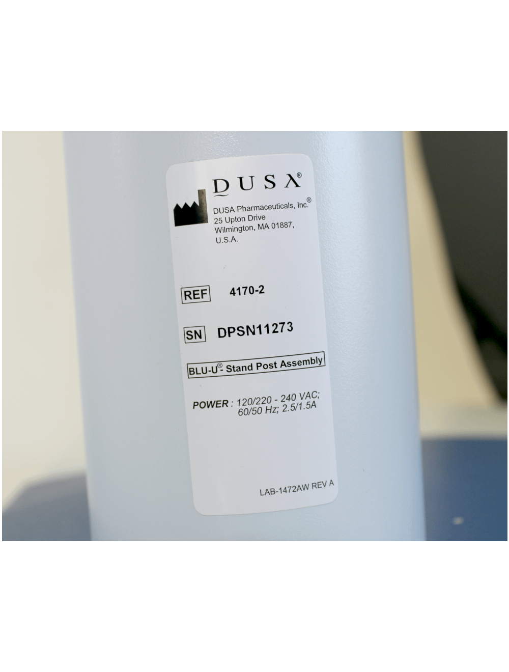DUSA Pharmaceuticals Blue Light Blu-U Photodynamic Therapy Acne Control 4170-3 Sol International Medical