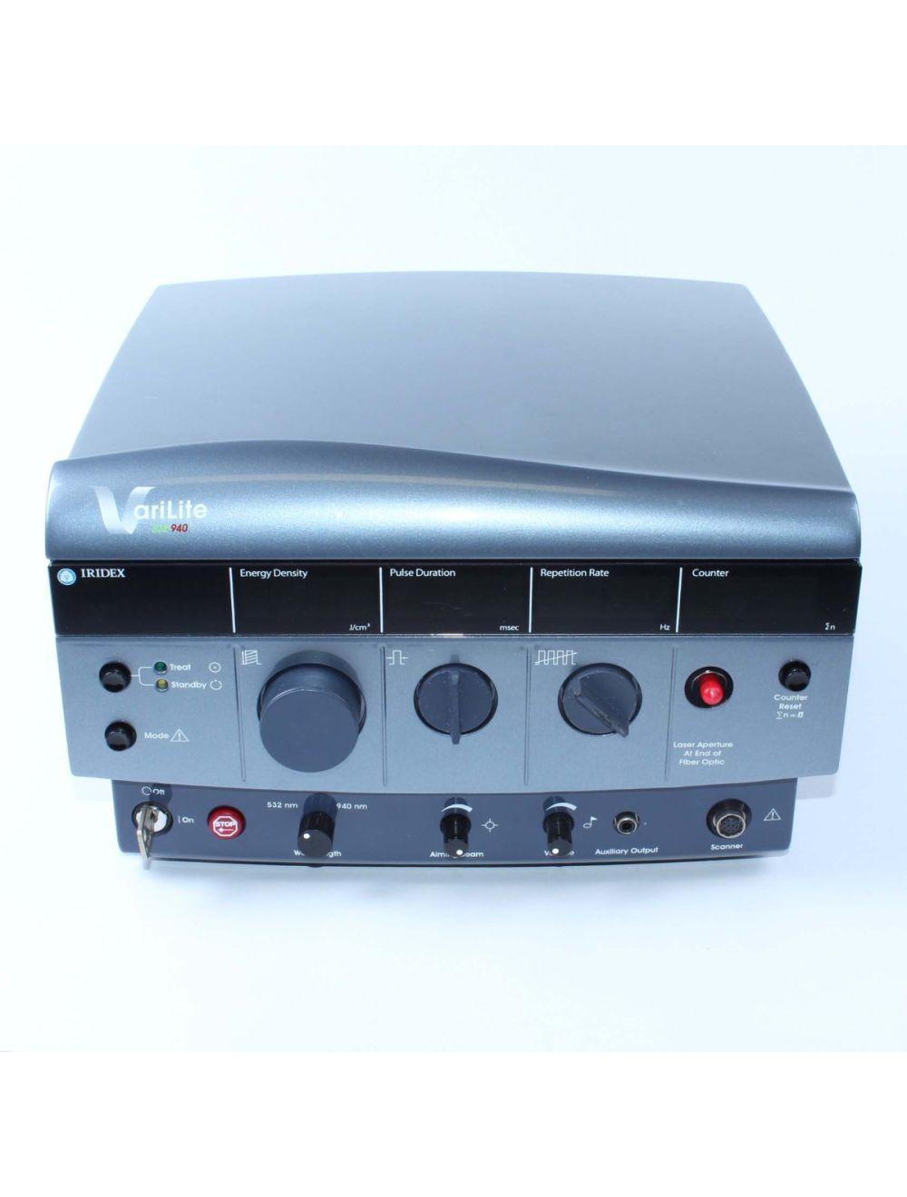 2005 Iridex VariLite Dual Wavelength 532/940 DPSS Vascular/Pigment Laser 0.7mm Sol International Medical