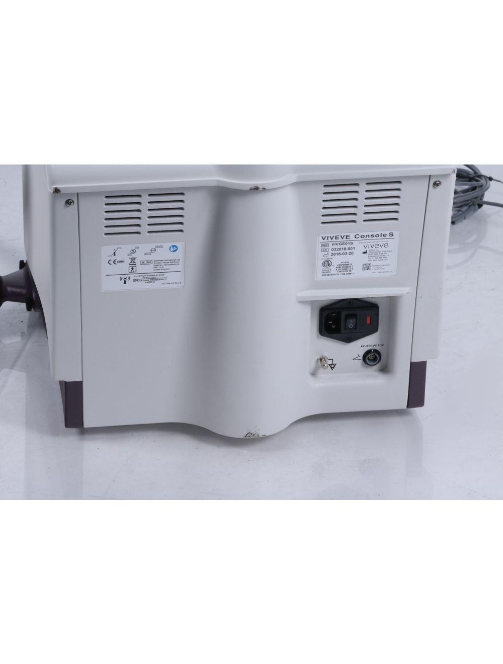 2018 Viveve S RF Womens Intimate Collagen Rejuvenation Cryogen Cooled Sol International Medical