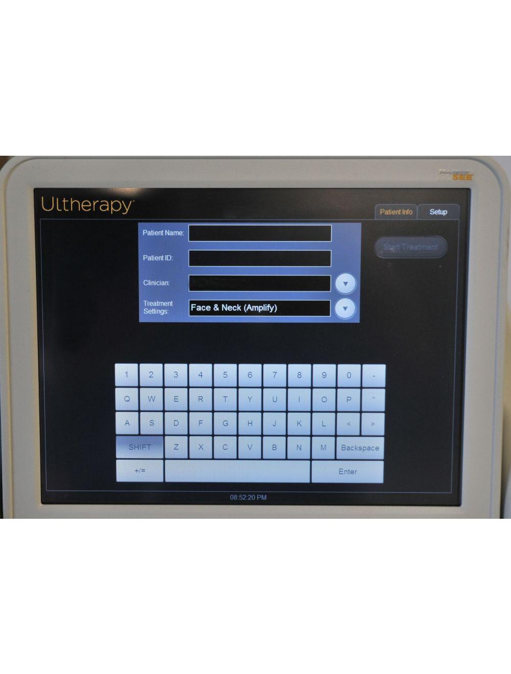 2010 Ulthera Ultherapy Non Invasive Ultrasound Therapy Neck Face Merz Aesthetics Sol International Medical