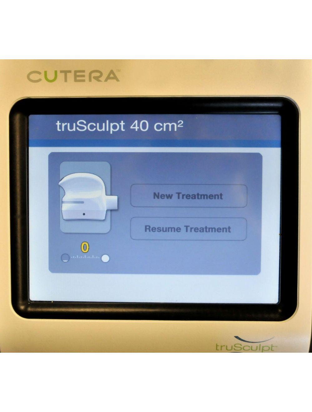 2015 Cutera truSculpt 3-D Radio Frequency Cellulite Reduction Body Contour Sculpt RF Cutera