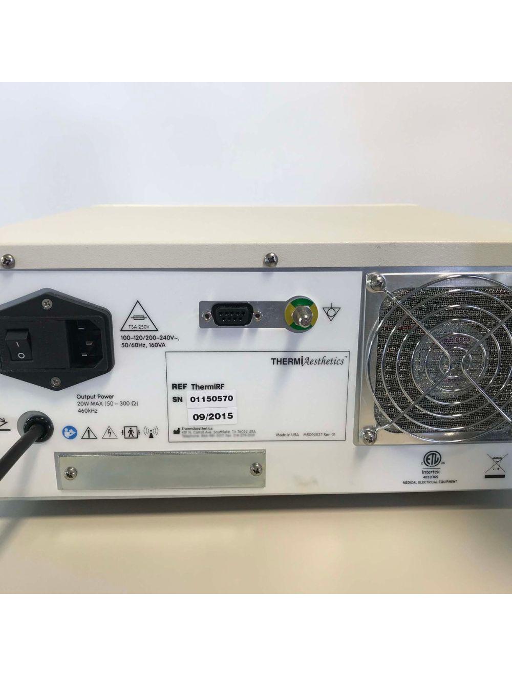 2015 Thermi Aesthetics ThermiRF - Temp Controlled RF Multi-Application Device Sol International Medical