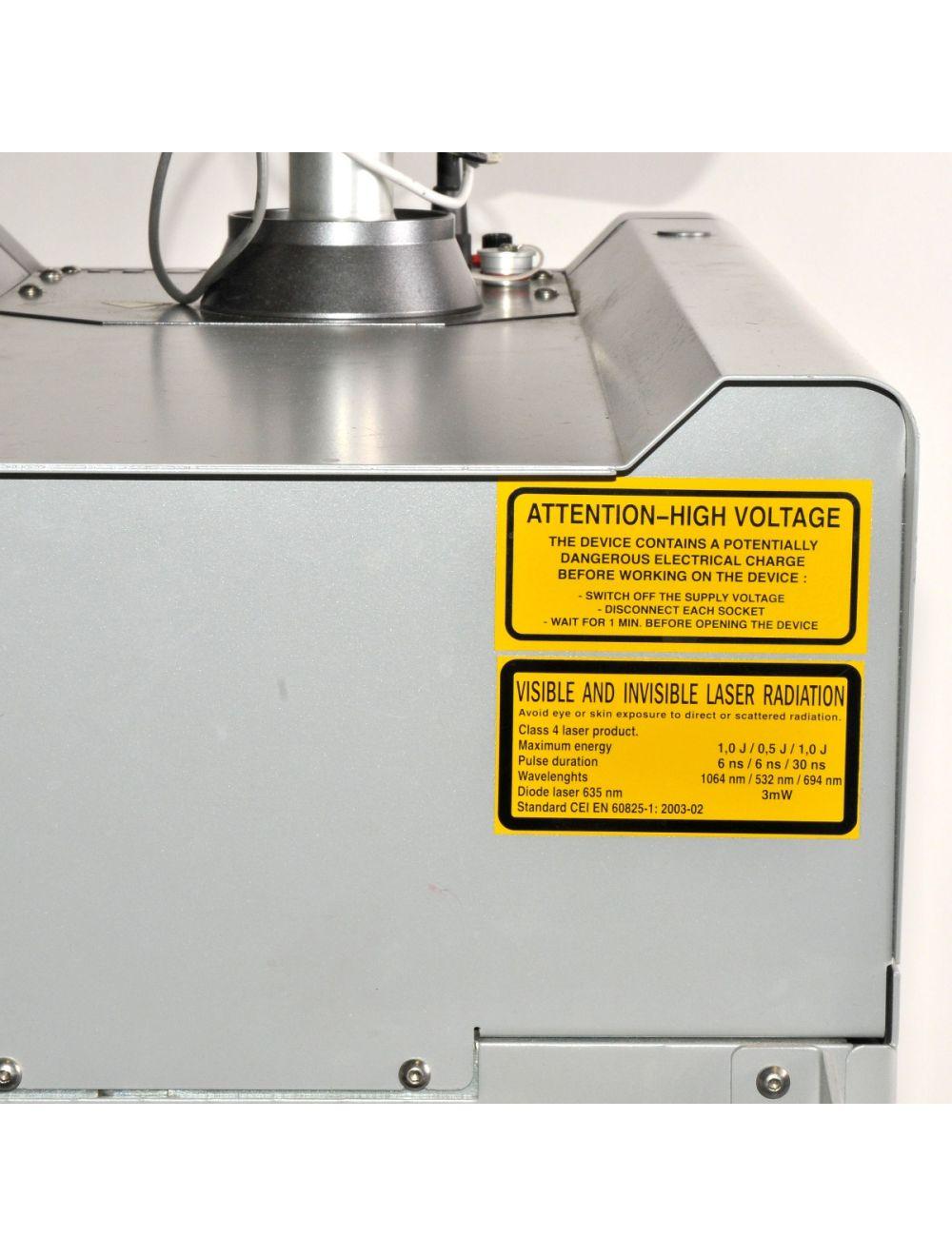 2011 Quanta Q-Plus T Tattoo Removal 1064 532 694 Laser Q-Switched Ruby + Nd:YAG Sol International Medical