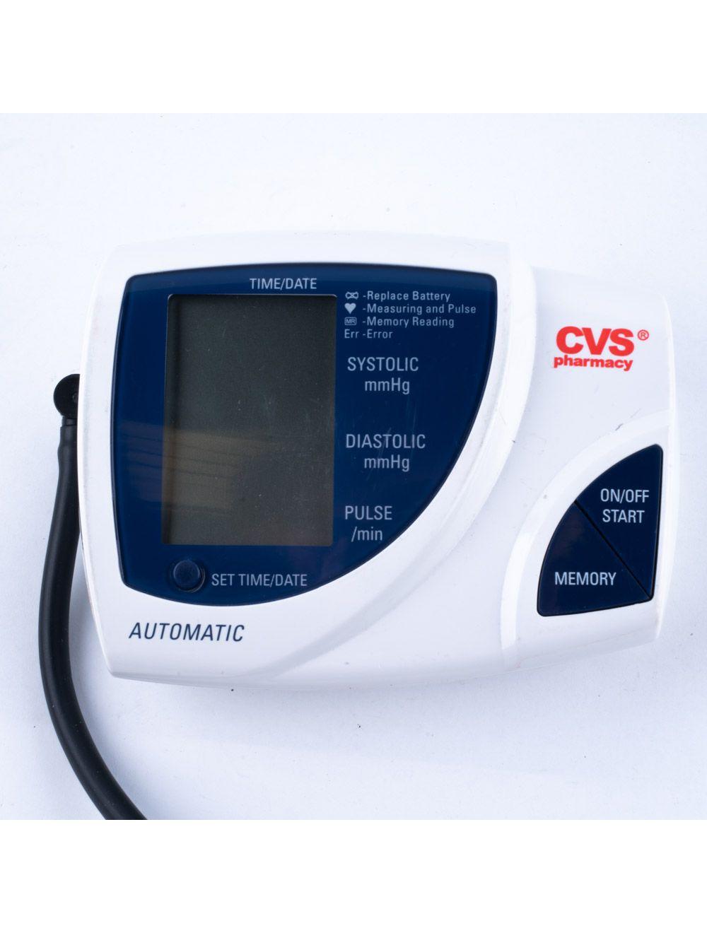 CVS Pharmacy Automatic Battery Powered Blood Pressure Monitor 271245 (3BW1-A) Sol International Medical
