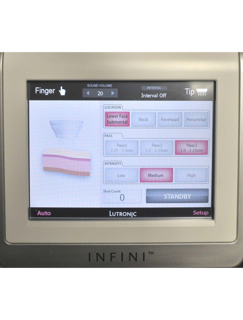 2013 Lutronic INFINI Aesthetic Microneedling Electrosurgical Skin Renew RF Laser Lutronic