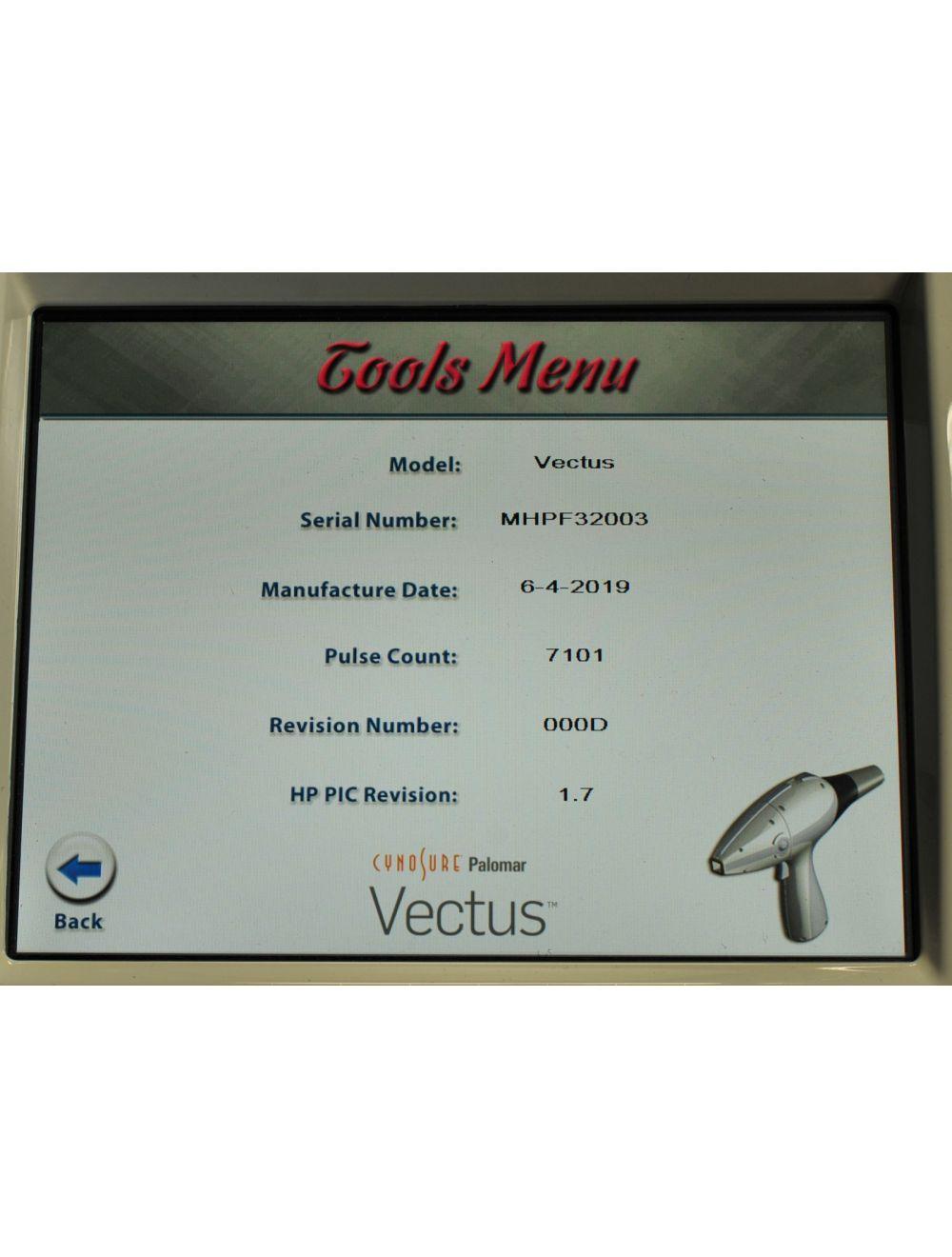2013 Palomar Vectus 810 Diode Hair Removal High Volume Laser System HR Palomar