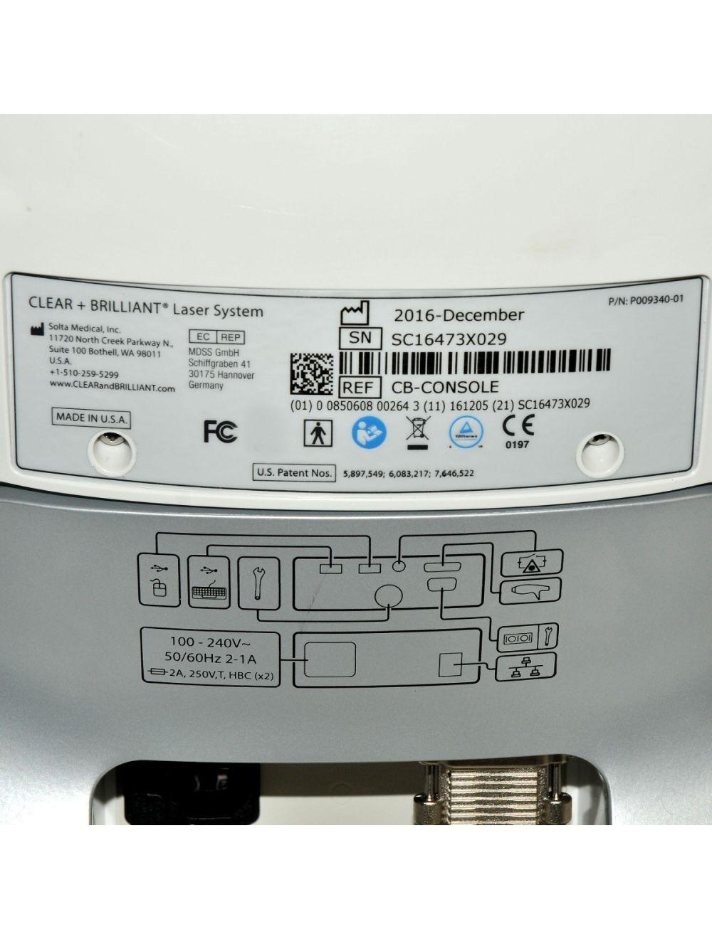 SOLTA Clear &amp; Brilliant Diode 1440 Fractional Skin Resurfacing Acne Pigmentation Solta Medical