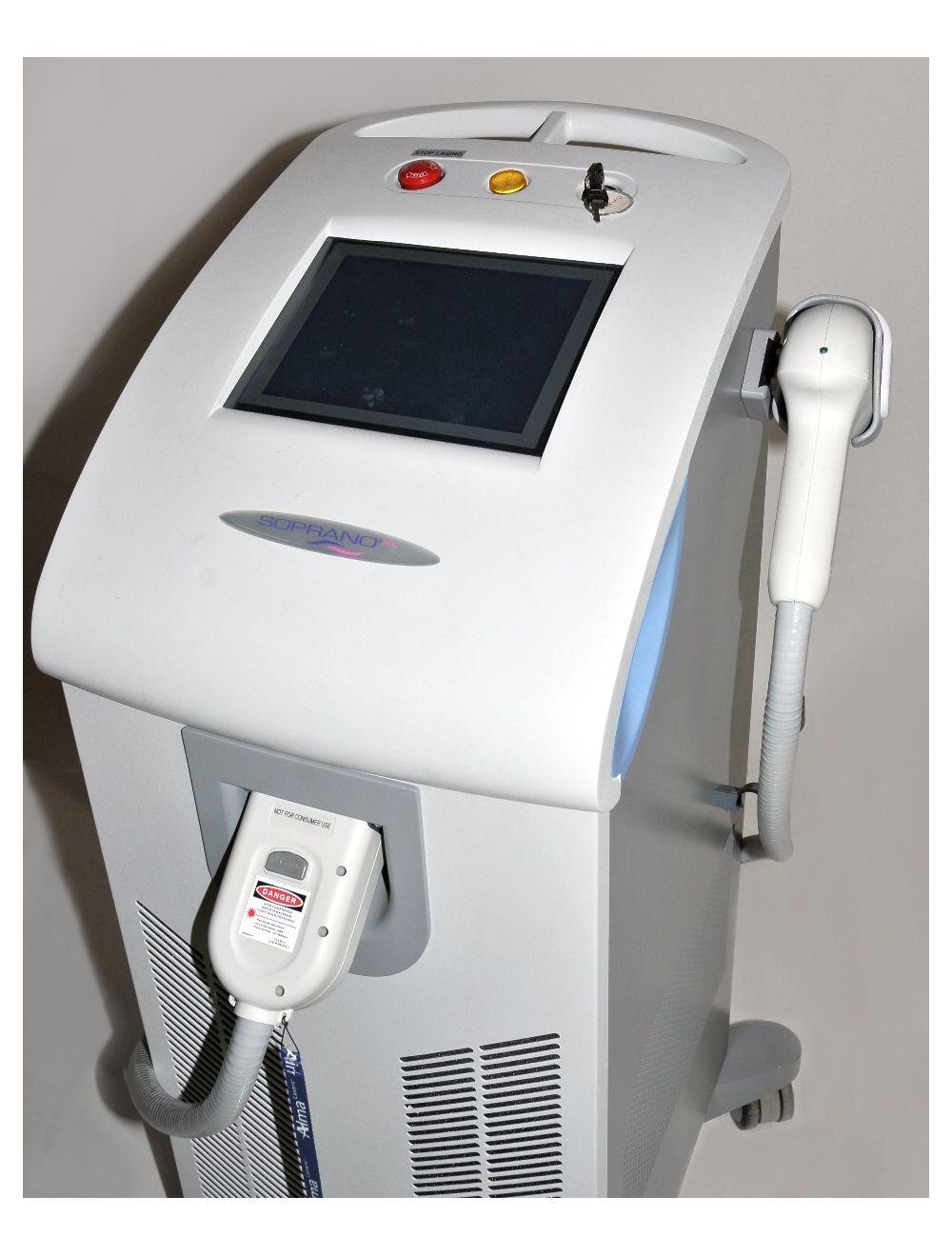 2008 ALMA Soprano XL Laser System Hair Removal 810nm Diode w/ SHR Handpiece HR Alma