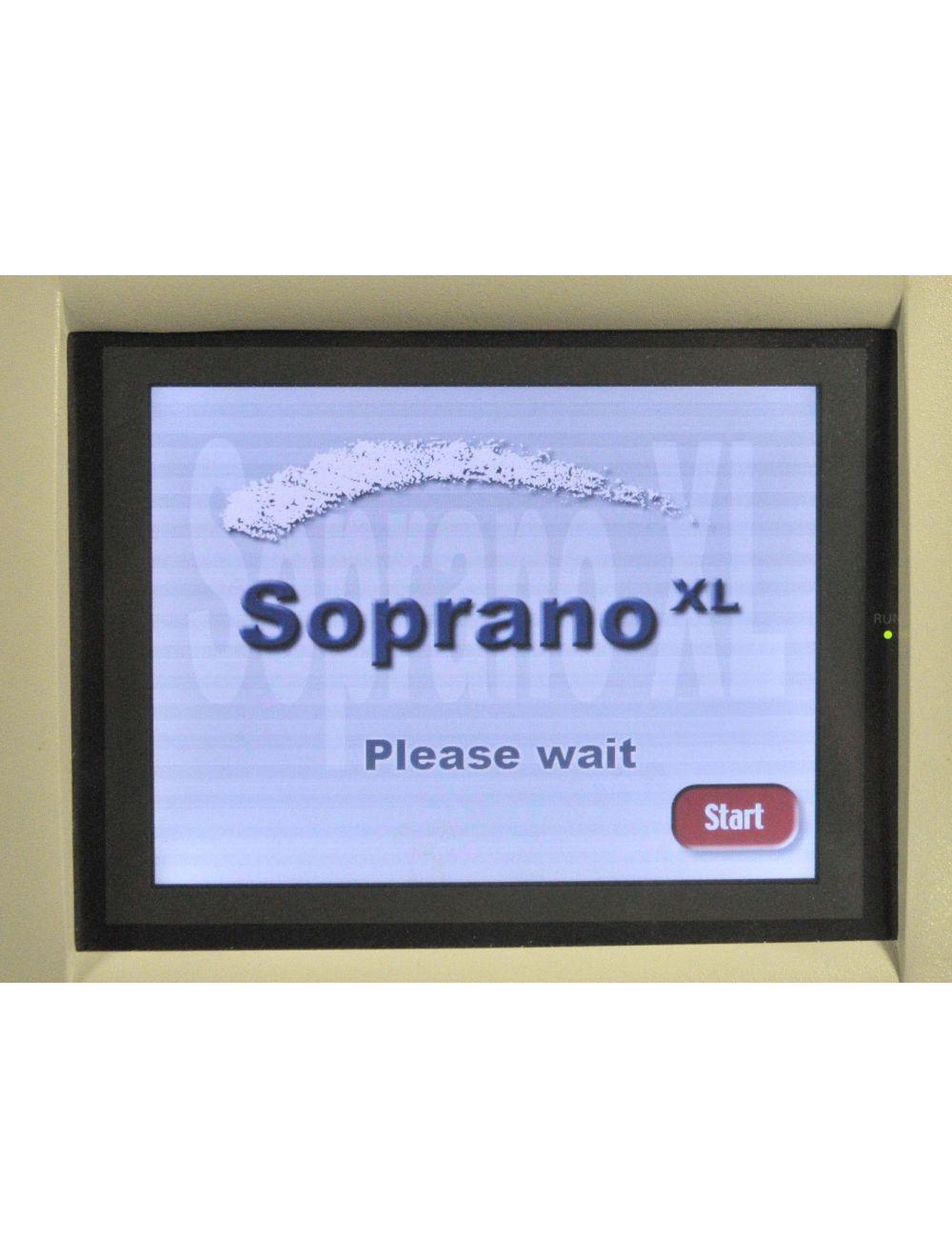 2008 ALMA Soprano XL Laser System Hair Removal 810nm Diode w/ SHR Handpiece HR Alma
