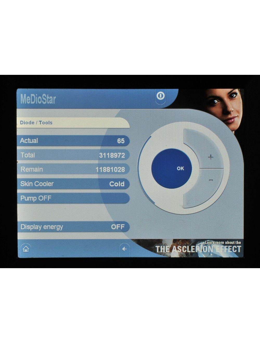 2012 Asclepion MedioStar NeXT Diode 810-950nm Laser System 159X Hair Removal HR Sol International Medical