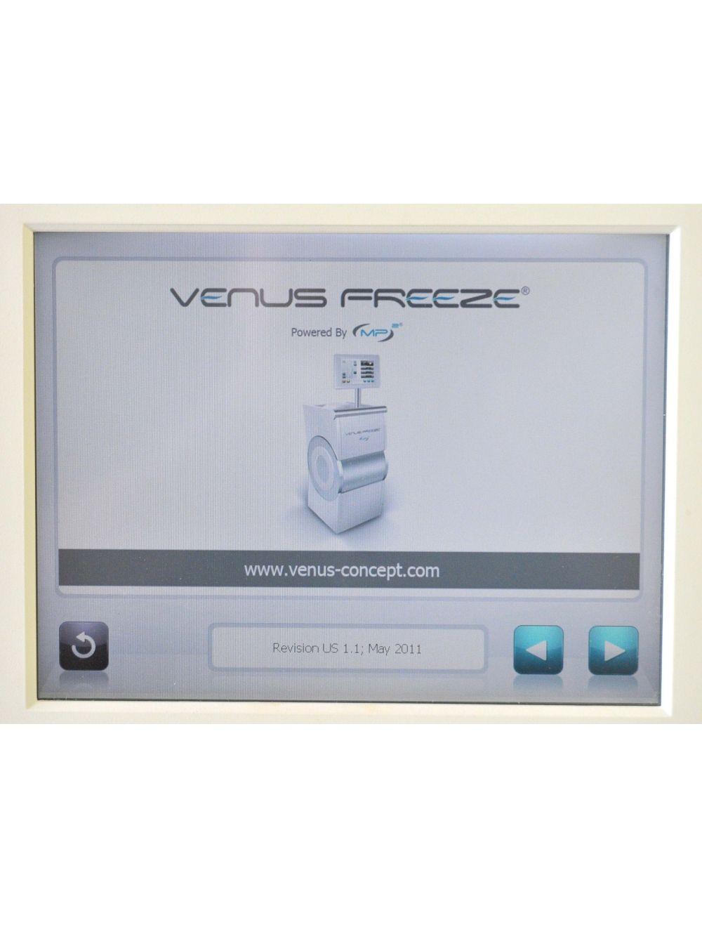 2012 Venus Concept Freeze MP2 Body Contouring RF Frequency Tightening w/2 HP's Venus