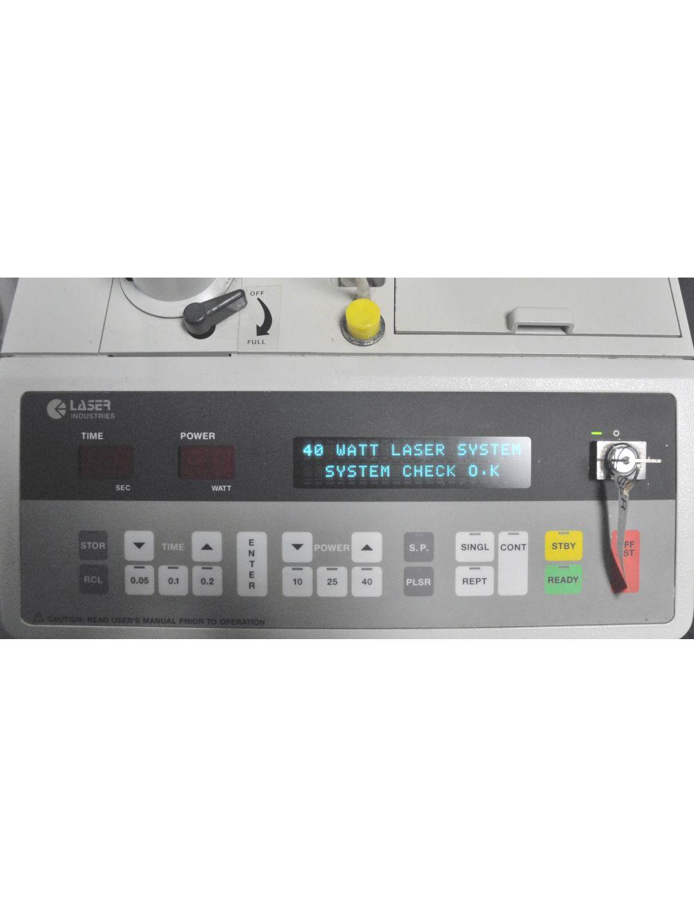 1994 Laser Industries Sharplan 40 Watt CO2 Laser Surgicenter S/C40 Compact 40C Sol International Medical