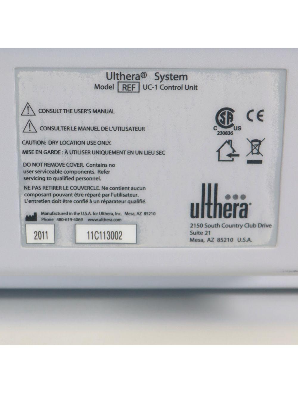 2011 Ulthera Ultherapy DEEPsee Ultrasound Skin Tightening Contouring w Handpiece Sol International Medical