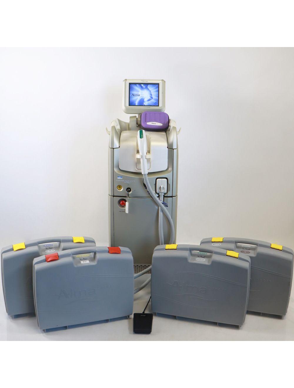 2013 Alma Harmony XL Laser Tattoo Removal Vascular Pigmented Lesions Acne 4 HP's Alma