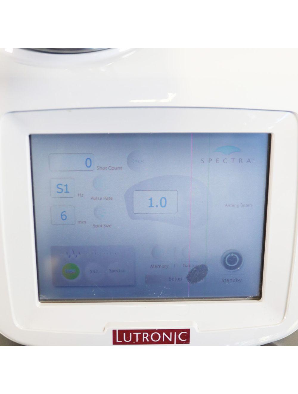 2012 Lutronic Spectra Dual Pulsed Nd Yag Laser Class IV Tattoo Removal System Lutronic