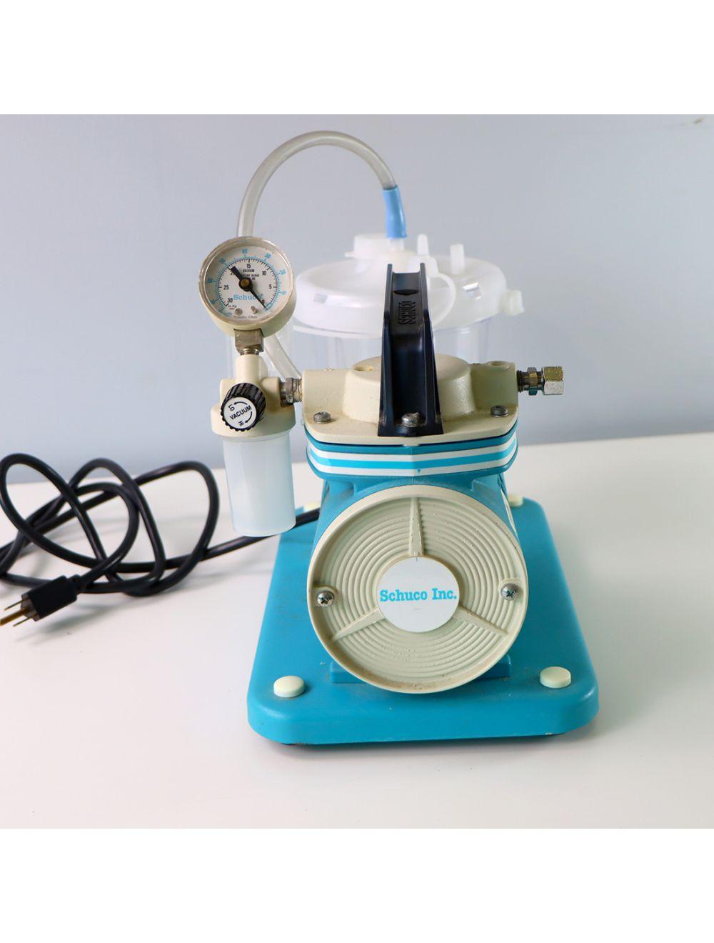 Schuco-Vac Portable Suction Aspirator w/ 1500 ml Canister, &amp; Molded Base Sol International Medical