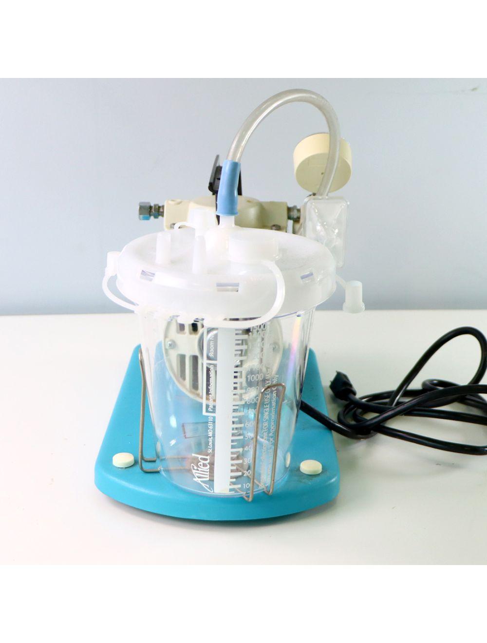 Schuco-Vac Portable Suction Aspirator w/ 1500 ml Canister, &amp; Molded Base Sol International Medical