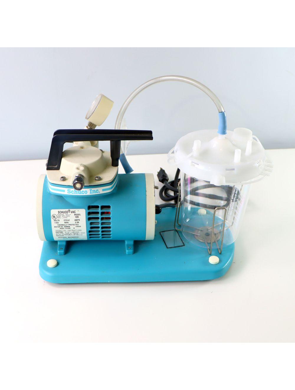 Schuco-Vac Portable Suction Aspirator w/ 1500 ml Canister, &amp; Molded Base Sol International Medical