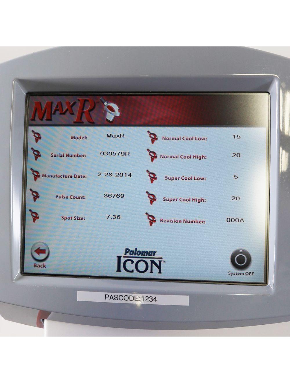 2017 Palomar Icon IPL Laser Fractional 1540 Hair Removal Vascular Skin Resurface Palomar