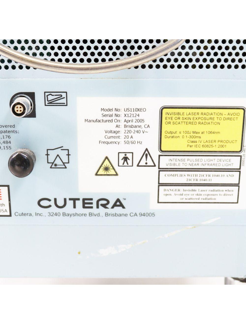 2005 Cutera Coolglide Xeo Laser Nd Yag 1064nm Skin Rejuvenation System US110XEO Cutera
