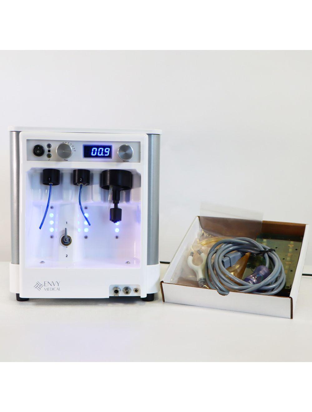 Envy Medical SilkPeel 3 MD SP3 Dermalinfusion Skin Treatment System 91.1 Hours Sol International Medical