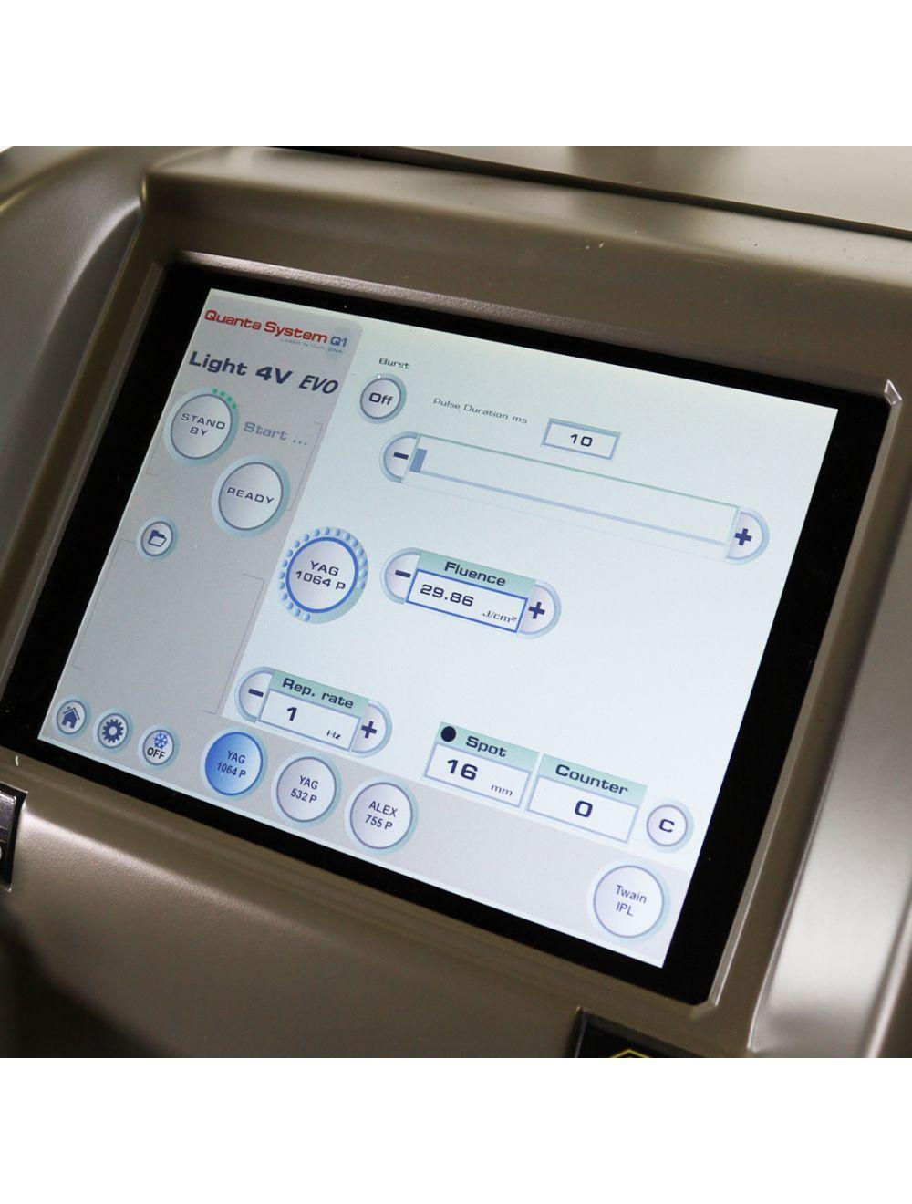 2021 Quanta Light 4V Evo Hair Reduction Vascular Lesions System PCMS00319 Sol International Medical
