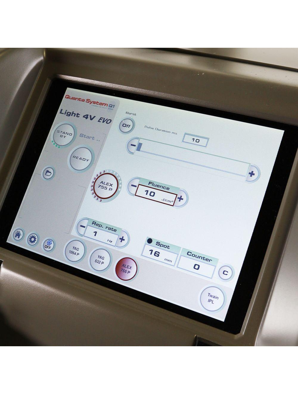 2021 Quanta Light 4V Evo Hair Reduction Vascular Lesions System PCMS00319 Sol International Medical