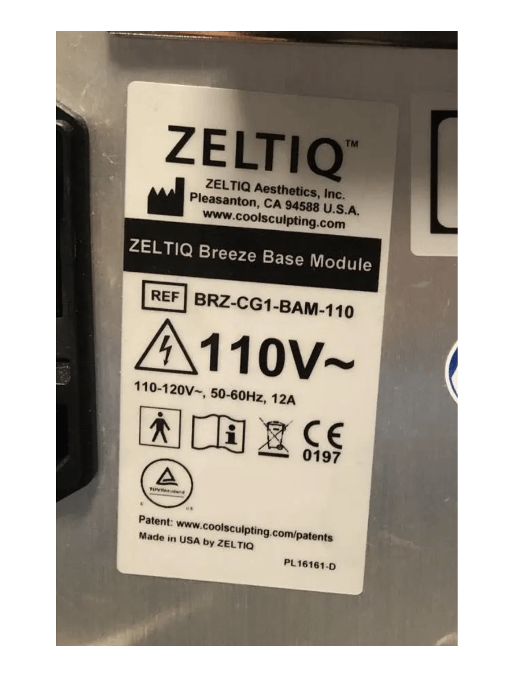 2018 Zeltiq CoolSculpting Body Contouring Cryolipolysis System Zeltiq