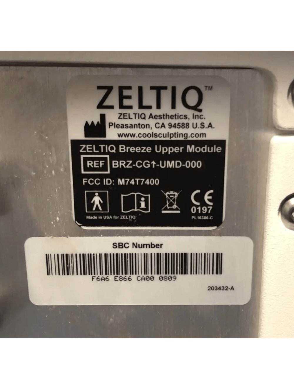 2018 Zeltiq CoolSculpting Body Contouring Cryolipolysis System Zeltiq