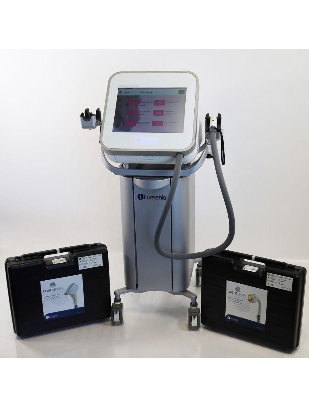 2018 Lumenis LightSheer Desire Diode Laser Hair Removal 2 Handpieces Low Pulses Lumenis