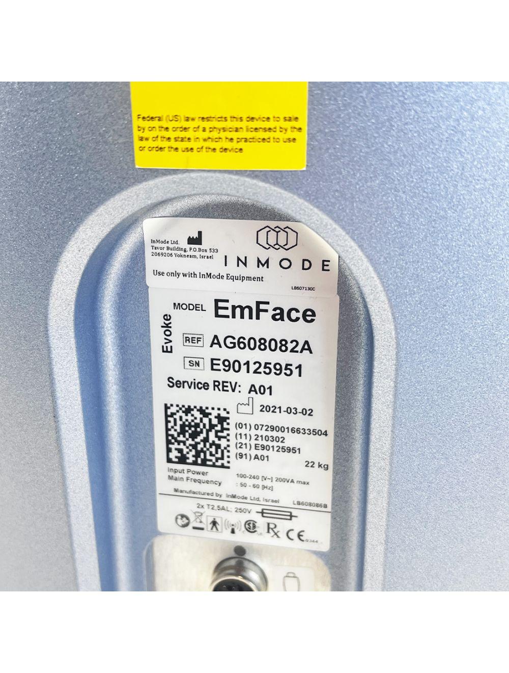 2021 InMode EVOKE RF Radio Frequency Submental Cheek Chin Face Contour InMode