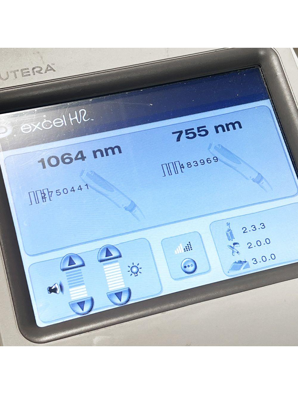 2016 Cutera ExcelHR Alexandrite Nd:YAG 755nm 1064nm Excel HR Laser System Cutera