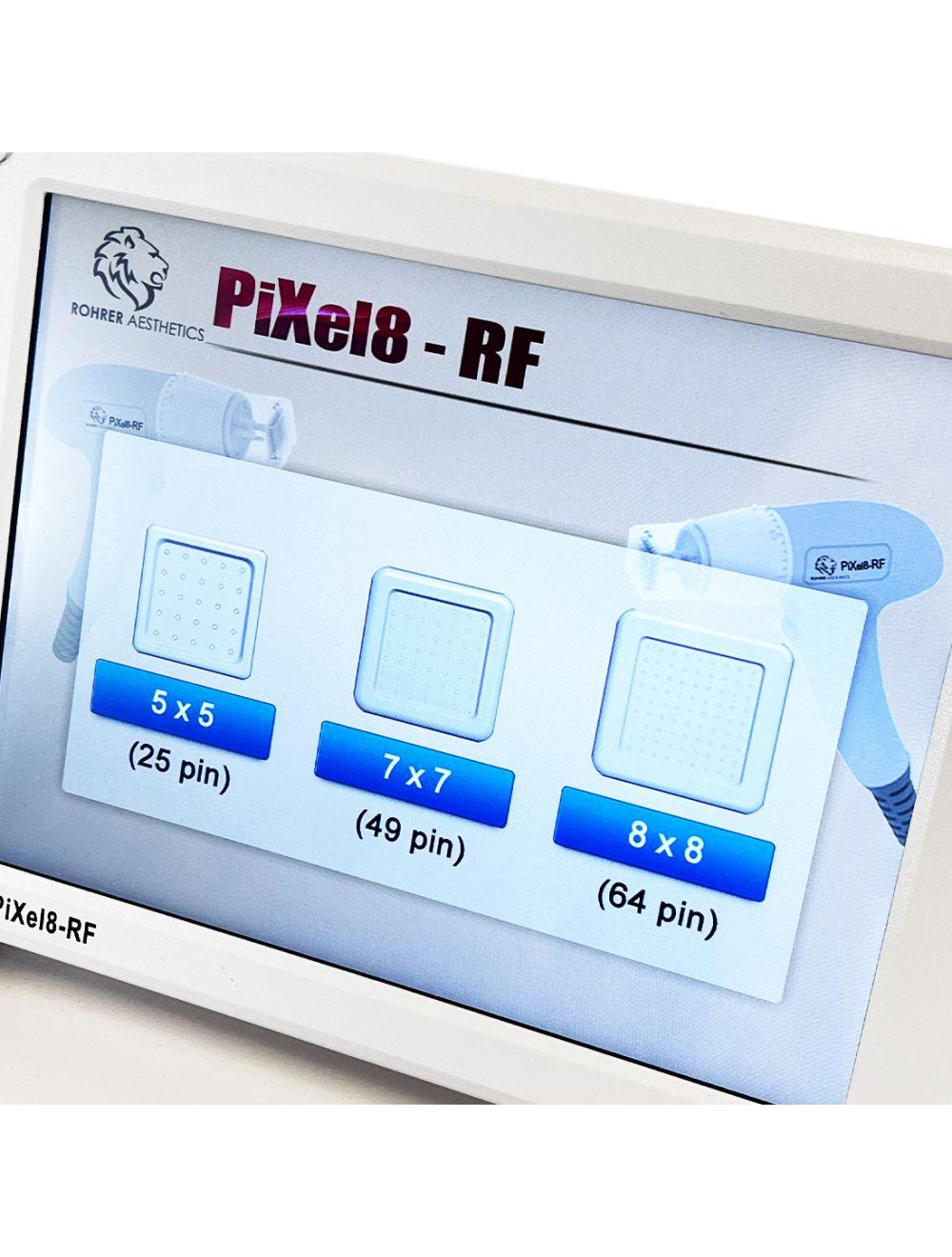 2020 Rohrer Aesthetics Pixel8-RF Radio Frequency Microneedling Tabletop Station Sol International Medical
