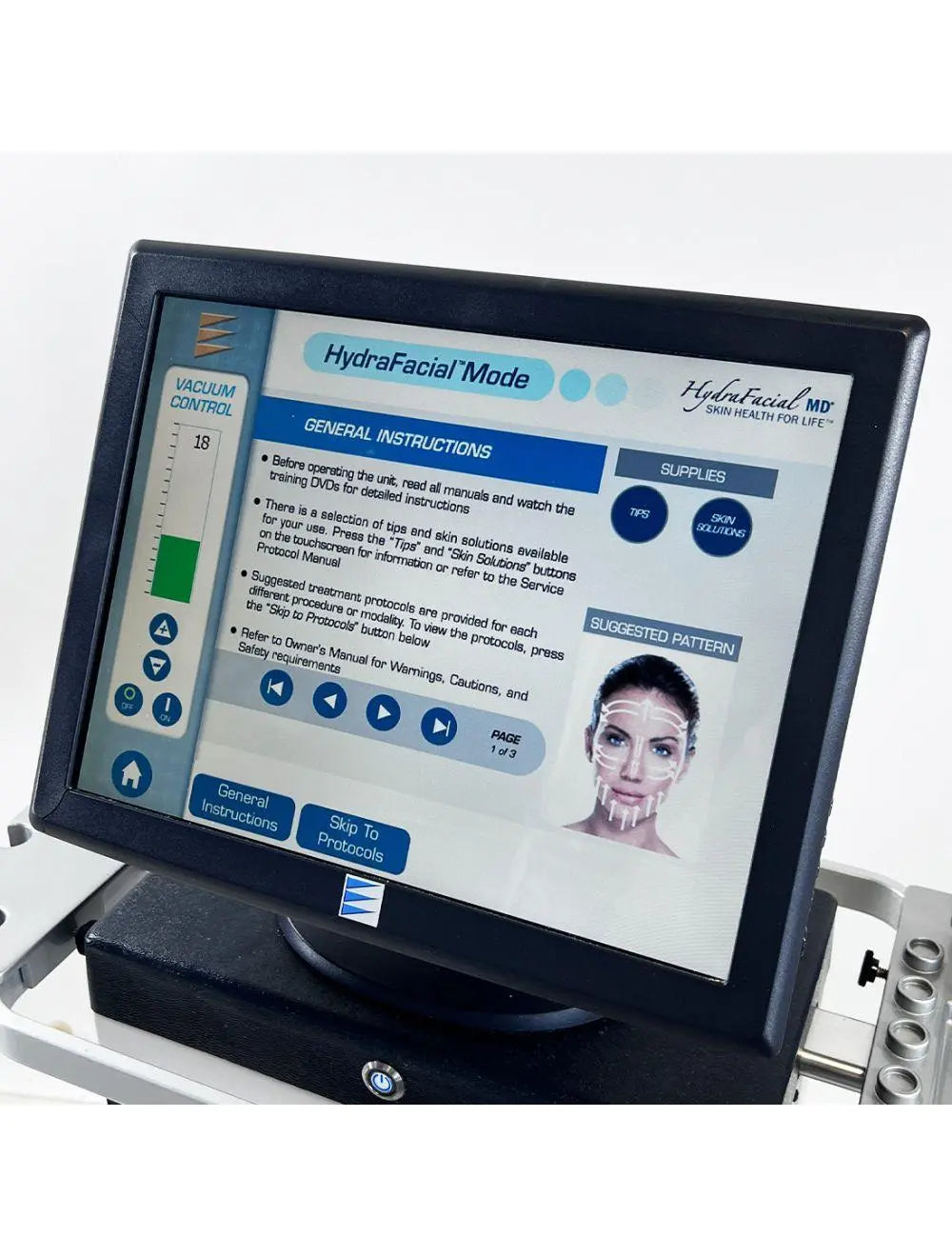 2013 Edge Systems Hydrafacial MD System Hydradermabrasion Skin Treatment 70143 Hydrafacial