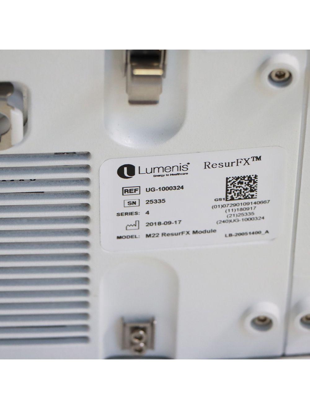 2018 Lumenis M22 ResurFX Module 1565nm Laser System UG-1000324 Lumenis